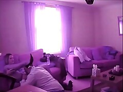 Blonde Wife gets Creamed in Hilton Hotel Room at Las Vegas webcams