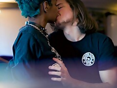 Interracial Couple Making Out - onlyfans