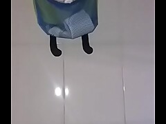 Wife pee standing 4