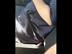 Step mom interracial car fuck with 2 BBC (Screaming orgasm)