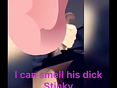 Sucking stinky bbc smelling his girlfriend