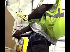 Jerking off at work