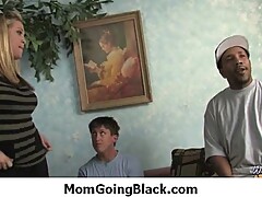 Wife and mom fucks a big black dick 14