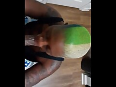 Jamaican superhead.... eating dick off the floor.  Onlyfans/judynextdoor69